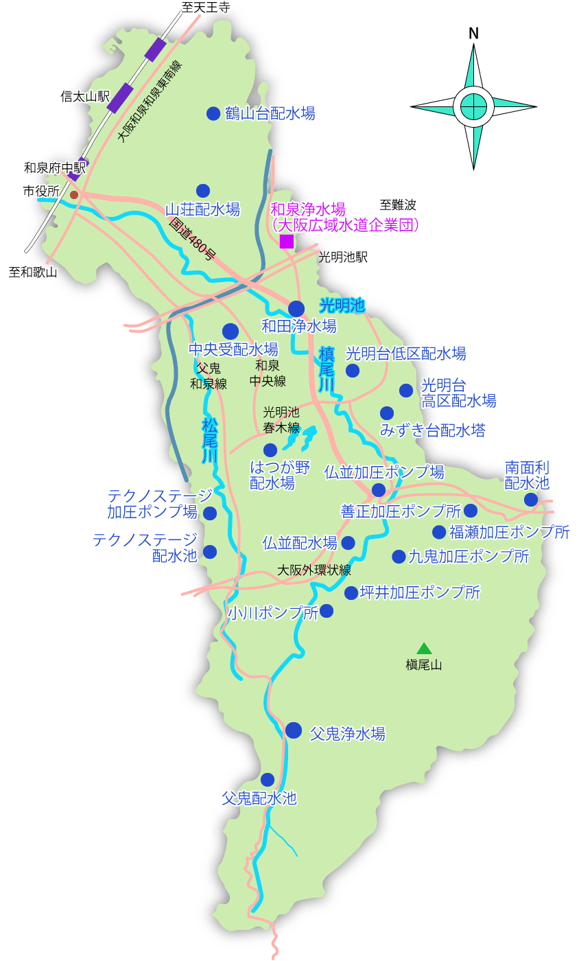 施設配置図