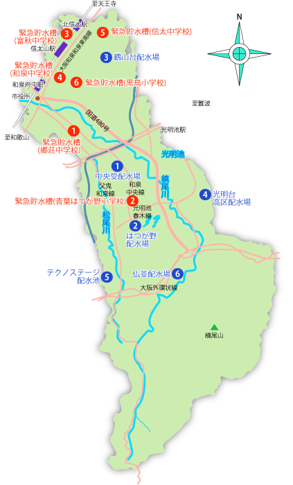 施設配置図